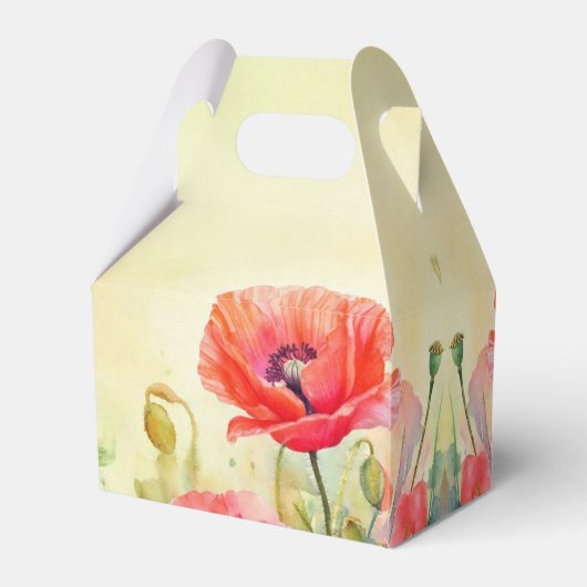 Frühlingsflora Geschenkschachtel (Rückseite)