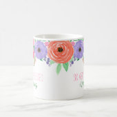 Frühlingsflora Gesegnet Kaffeetasse (Mittel)