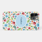 Frühlingsflora Personalisiert Case-Mate iPhone Hülle (Rückseite (Horizontal))