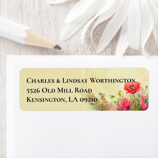 Frühlingsflora Rücksendeadresse (Insitu)