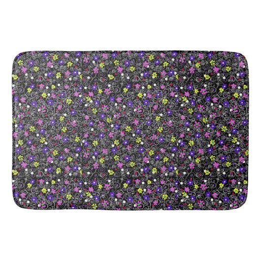 Frühlingsfloral Badematte (Vorderseite)