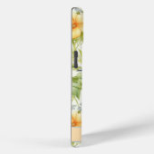 Frühlingsfloral & Bluebird Pastellgelb Individuell Case-Mate iPhone Hülle (Rückseite / Rechts)