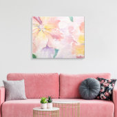 Frühlingsfloral Leinwanddruck (Insitu (Wohnzimmer))