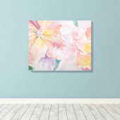 Frühlingsfloral Leinwanddruck (Insitu (Holzboden))