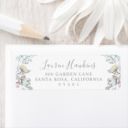 Frühlingsfloral | Rücksendeadresse (Insitu)