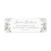 Frühlingsfloral | Rücksendeadresse (Vorne)