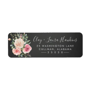 Frühlingsfloral Rücksendeadresse