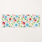 Frühlingsfloral Yogamatte (Vorderseite (Horizontal))