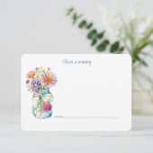 Frühlingsfloraläen in einem Jar teilen sich einen  (Stehend Vorderseite)