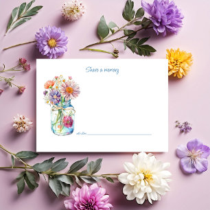 Frühlingsfloraläen in einem Jar teilen sich einen 