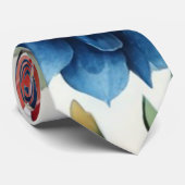 Frühlingsfloraldrucke Krawatte (Gerollt)