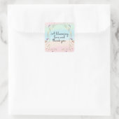 Frühlingsflorale Aufkleber (Tasche)