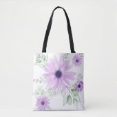 Frühlingsflorale Botanische Muster farbenfroh Tasche (Vorderseite)