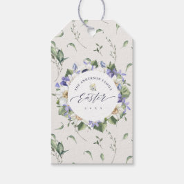 Frühlingsflorale Osterfeier Geschenkanhänger