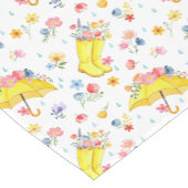 Frühlingsflorale Tischläufer - April Show (Ecke)