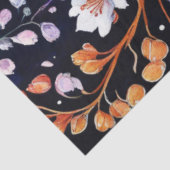 Frühlingsflorale Tissue Paper Seidenpapier (Ausschnitt)