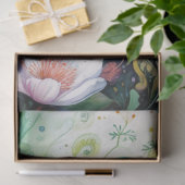 Frühlingsflorale Tissue Paper Seidenpapier (Geschenk)
