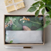 Frühlingsflorale Tissue Paper Seidenpapier (Geschenk)