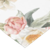 Frühlingsflorale Tulissen Tischdecke (Schrägansicht)