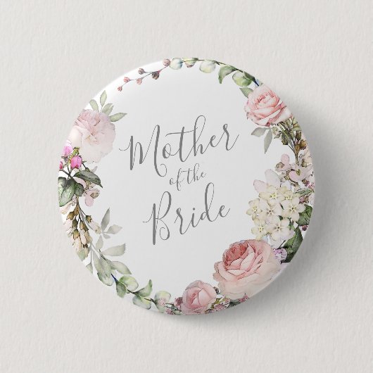 Frühlingsfloralmutter des Bride Button (Vorderseite)
