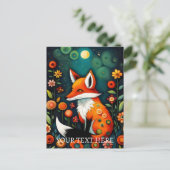 Frühlingsflorenfockenmalerei Postkarte (Stehend Vorderseite)