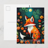Frühlingsflorenfockenmalerei Postkarte (Vorne/Hinten)