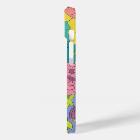 Frühlingsflorengarten Case-Mate iPhone Hülle (Rückseite / Links)