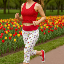 Frühlingsflorenrot Tulip Daffodil Lilac