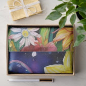 Frühlingsflorentonodiepapier Seidenpapier (Geschenk)