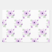 Frühlingsflorentopapier - elegant geschenkpapier set (Vorderseite 3)