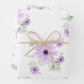 Frühlingsflorentopapier - elegant geschenkpapier set (Beispiel)