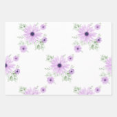 Frühlingsflorentopapier - elegant geschenkpapier set (Vorderseite)