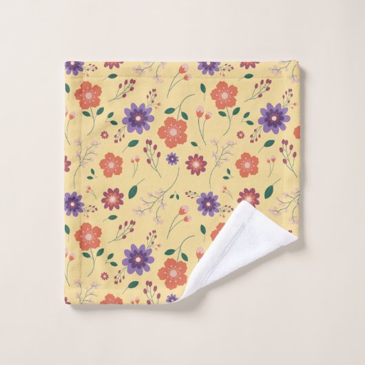 Frühlingsflorentücher Set (Waschlappen)