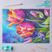 Frühlingsflorentüppchen Tissue Seidenpapier (Basteln)