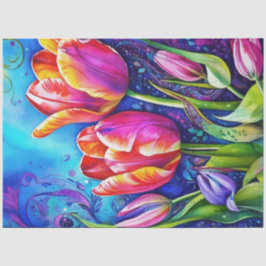 Frühlingsflorentüppchen Tissue Seidenpapier