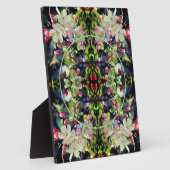 Frühlingsflöße Crabappelblüten hinzufügen Ihr Foto Fotoplatte (Seite)