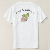 Frühlingsflüster-Schmetterling Grafik T-Shirt (Design Rückseite)