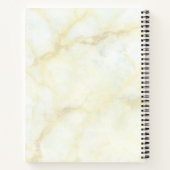 Frühlingsfolien und Fruchtrezeptur Notizblock (Rückseite)