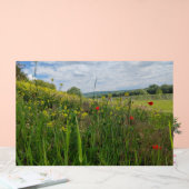 Frühlingsfotografie Acrylschild (Hochzeit)