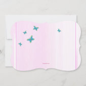 Frühlingsfreude Einladung (Rückseite)