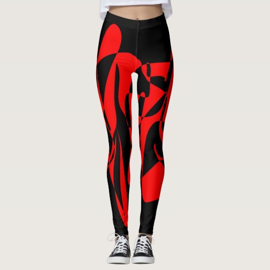 Frühlingsfreuden Leggings (Vorderseite)