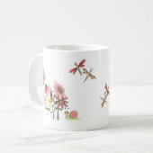 Frühlingsfreunde Kaffeetasse (Vorderseite Links)