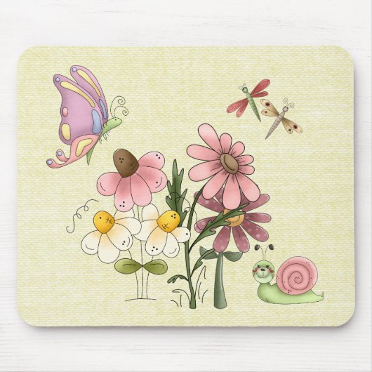 Frühlingsfreunde Mousepad (Vorne)