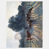Frühlingsfrost Elioth Gruner 1919 australische Kun Fleecedecke (Vorderseite)