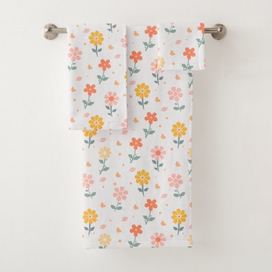 Frühlingsgänseblümchen badhandtuch set (Insitu)