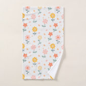 Frühlingsgänseblümchen badhandtuch set (Handtuch)