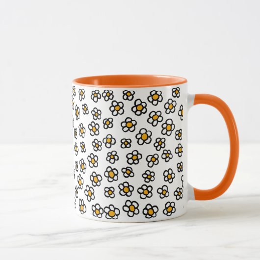 Frühlingsgänseblümchen Tasse (Rechts)