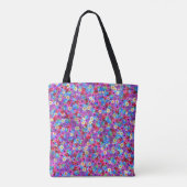 Frühlingsgänseblümchen-Tragetasche Tasche (Rückseite)