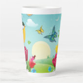 Frühlingsgarten3 Milchtasse (Vorderseite)