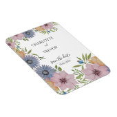 Frühlingsgarten-Aquarell Magnet (Rechte Seite)